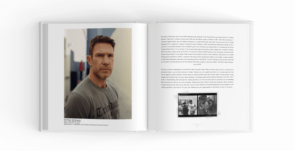 Nate Boyer Spread - The Twenty Year War